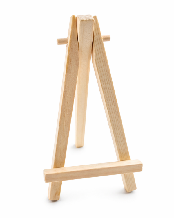 Mini schildersezel voor tegeltje